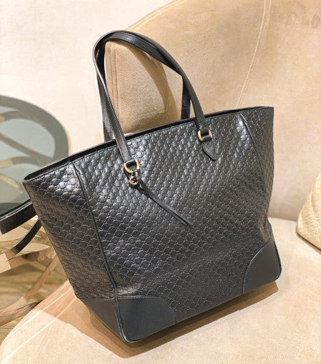 Gucci Black GG Tote Bag