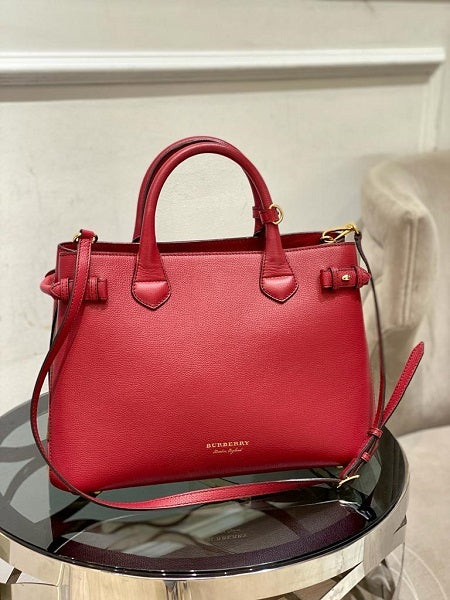 Burberry Red Banner Medium Bag