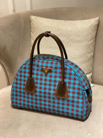 Prada Bicolor Tote Bag