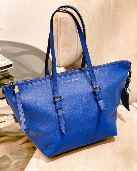 Burberry Blue Tote Bag