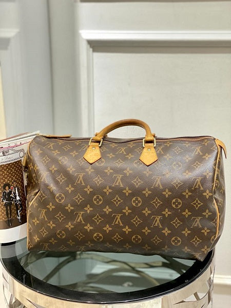 Louis Vuitton Damier Azur Speedy 35 Bag – The Closet Egypt