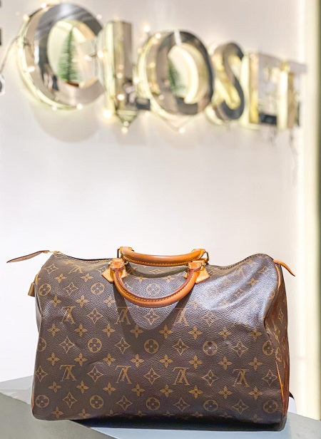 Louis Vuitton Monogram Speedy 35 Bag