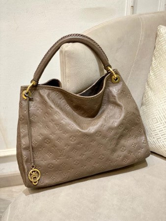 Louis Vuitton Brown Artsy Empreinte Bag