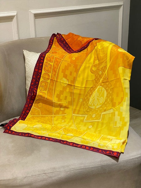 Louis Vuitton LTD INTI Sun Giant Scarf