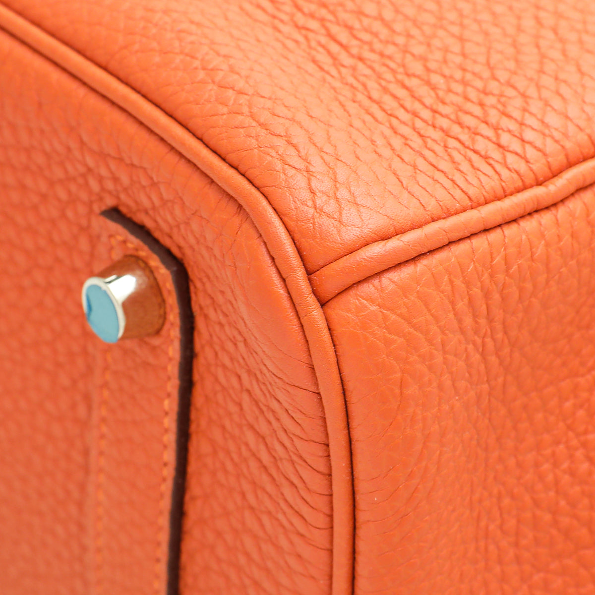 Hermes Orange Birkin 35 Bag