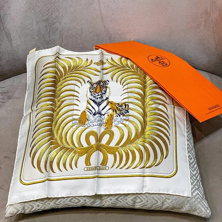 Hermes Multicolor Tiger Royal Scarf