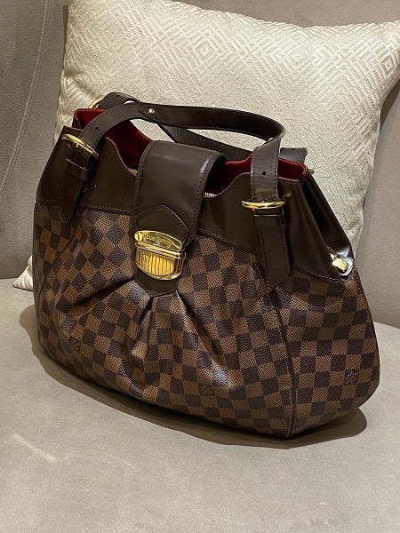 Louis Vuitton Ebene Sistina Bag