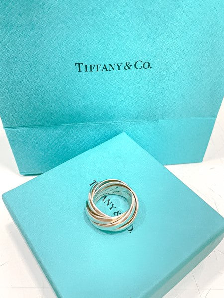 Tiffany & Co Silver Paloma Melody Ring