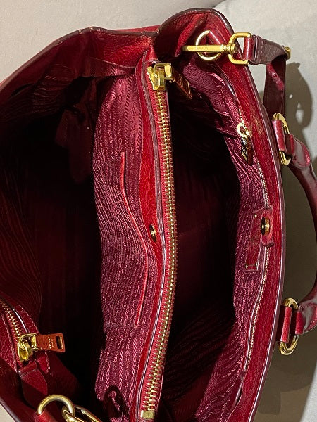 Prada Red Shoulder Bag