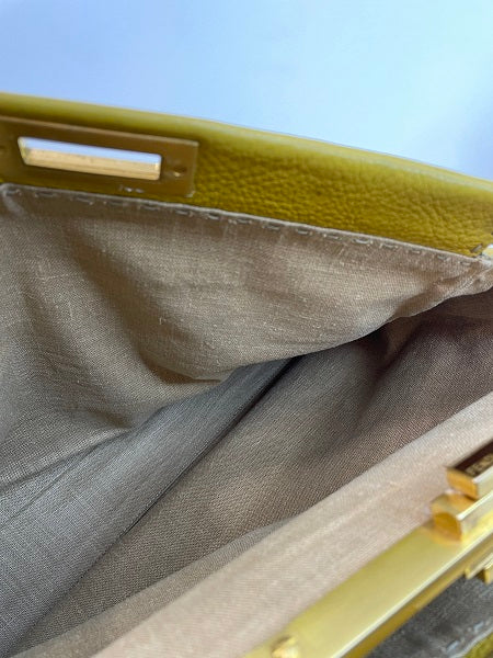 Fendi Yellow Peekaboo Bag