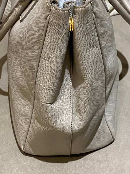 Prada Grey Galleria Large Tote Bag