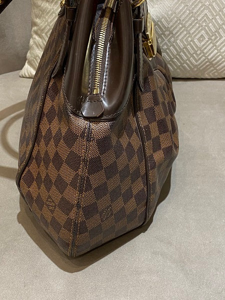 Louis Vuitton Ebene Sistina Bag