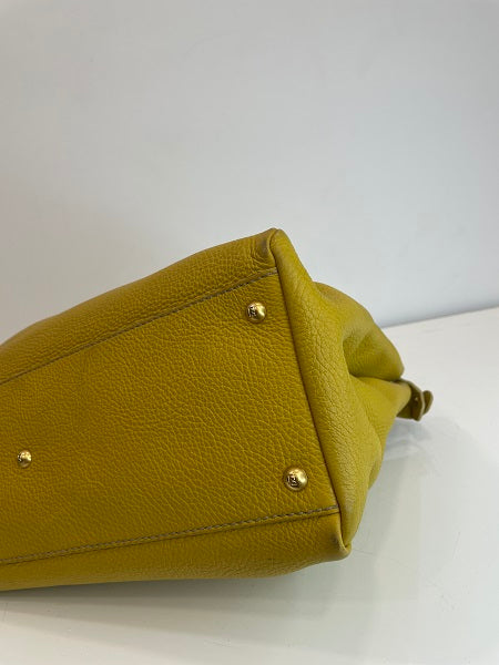 Fendi Yellow Peekaboo Bag