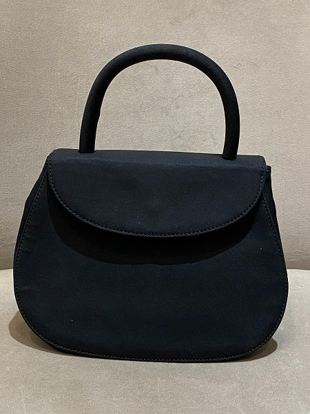 Prada Black Nylon Top Handle Bag