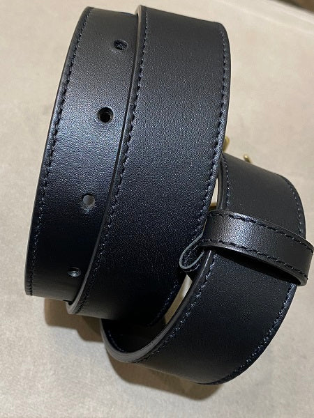 Gucci Black GG Belt 34