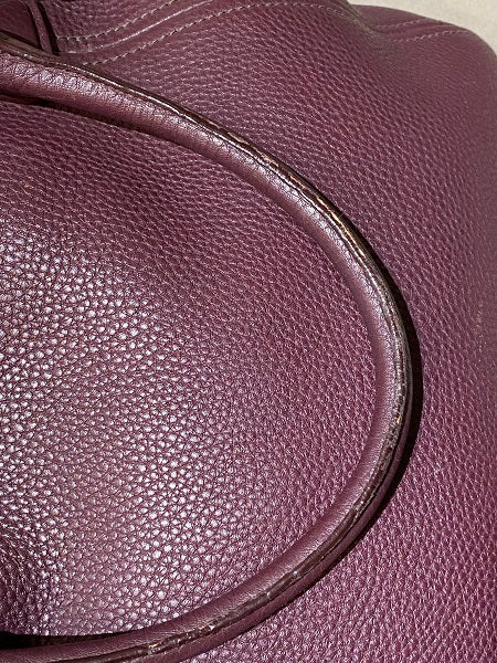 Prada Burgundy Vitello Daino Bag