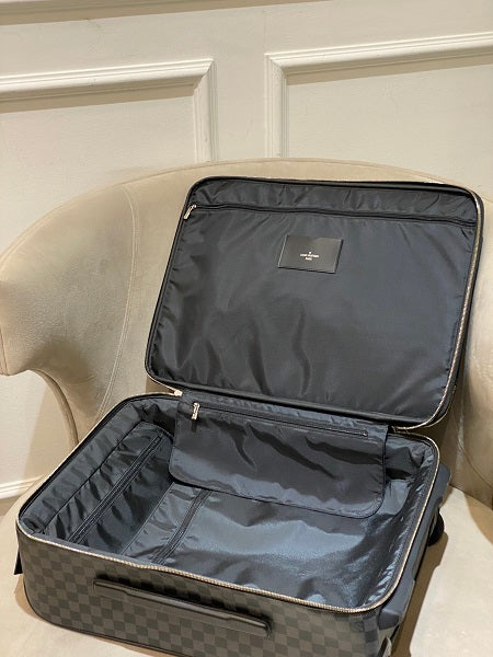 Louis Vuitton Damier Graphite Rolling Luggage Travel