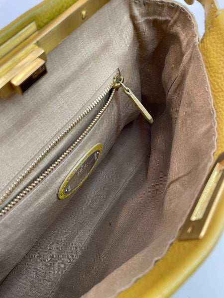 Fendi Yellow Peekaboo Bag