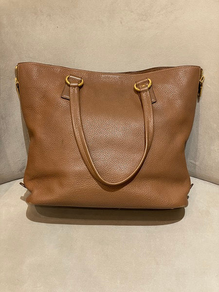 Prada Camel Vitello Daino Bag