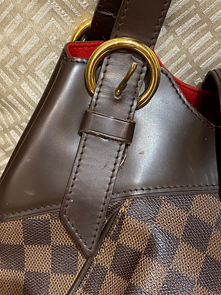 Louis Vuitton Ebene Sistina Bag