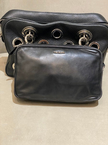 Prada Black Art Holes Bag