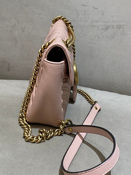 Gucci Pink GG Marmont Medium Bag