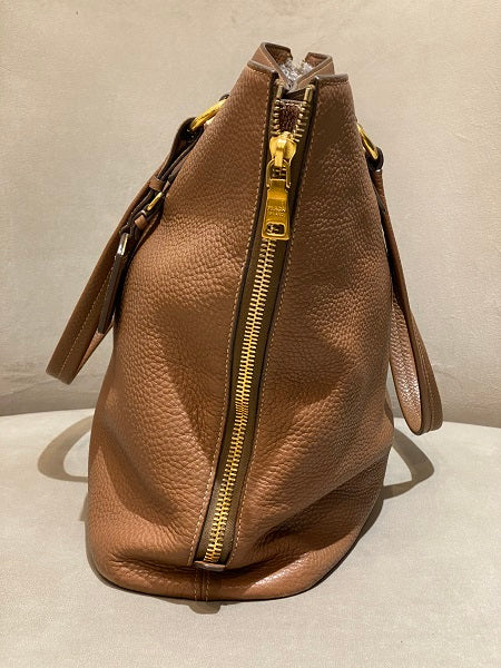 Prada Camel Vitello Daino Bag