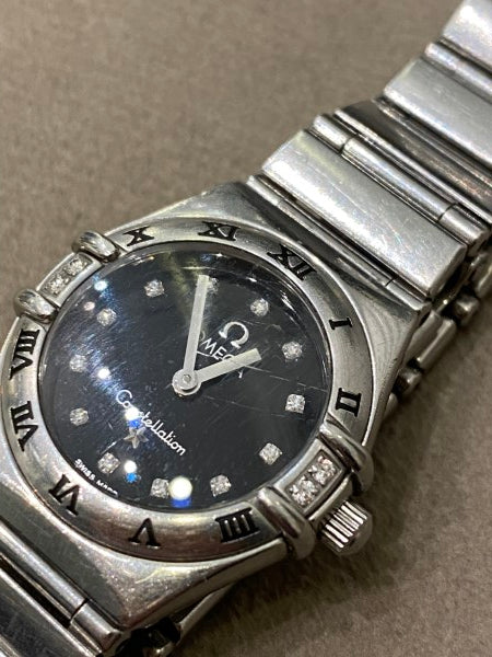 Omega ST.ST Diamond Constellation Watch