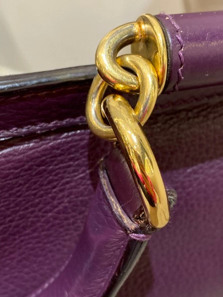 Dolce & Gabbana Purple Sicily Large Bag