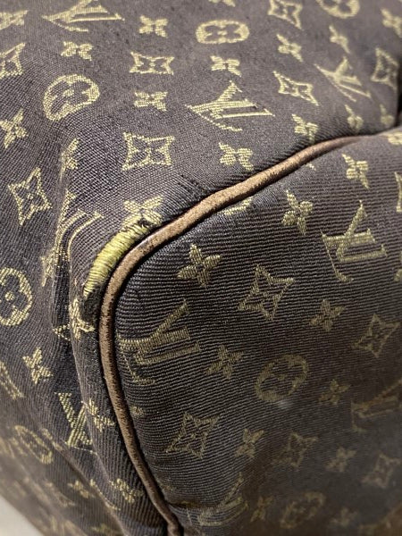 Louis Vuitton Brown Monogram Linen Speedy 30 Bag