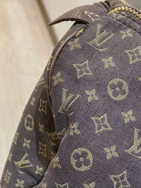 Louis Vuitton Brown Monogram Linen Speedy 30 Bag