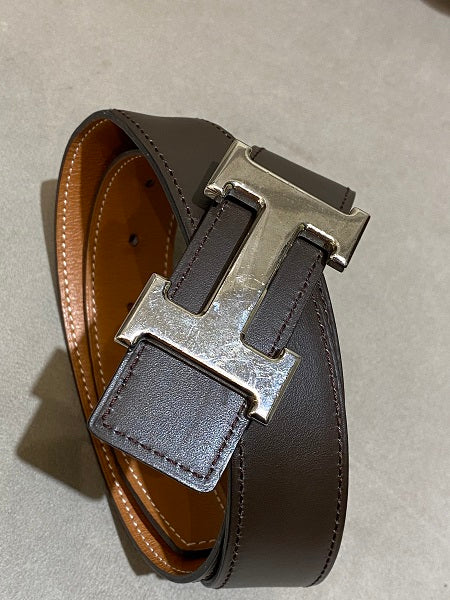 Hermes Bicolor Reversible Men Belt