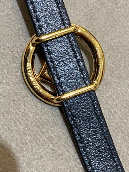 Fendi Black F is Fendi Double Wrap Bracelet