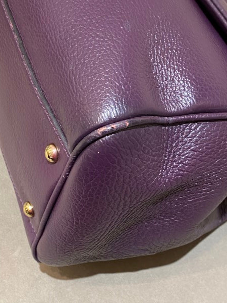 Dolce & Gabbana Purple Sicily Large Bag