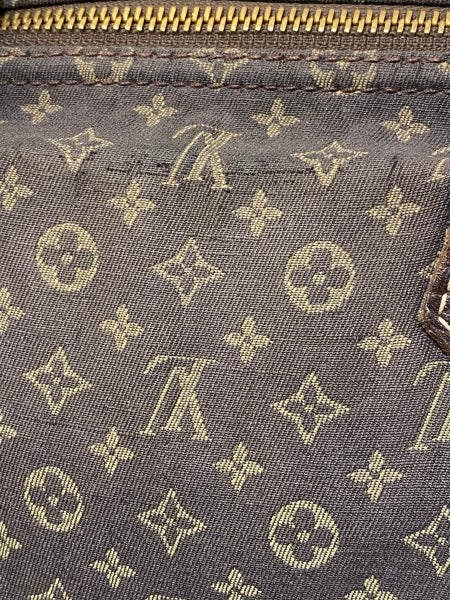 Louis Vuitton Brown Monogram Linen Speedy 30 Bag