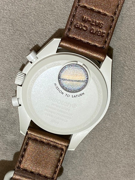 Omega Bicolor Bioceramic Moonswatch Mission To Saturn Watch