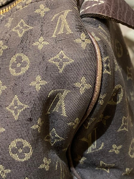 Louis Vuitton Brown Monogram Linen Speedy 30 Bag