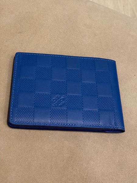 Louis Vuitton Blue Damier Infini Wallet