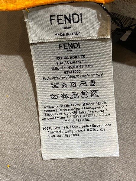 Fendi Multicolor Square Scarf