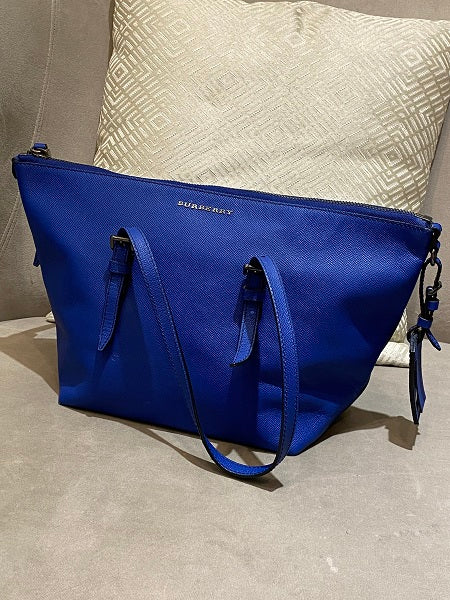 Burberry Blue Tote Bag