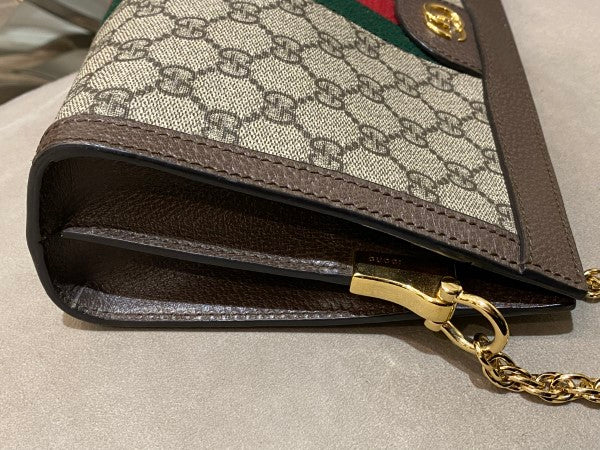 Gucci Bicolor GG Ophidia Chain Bag