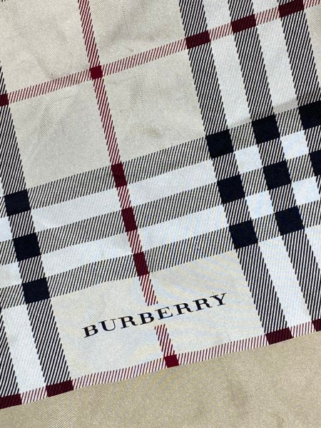 Burberry Bicolor Haymarket Square Silk Scarf