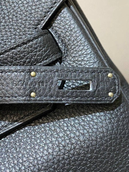 Hermes Black Birkin 40 Bag