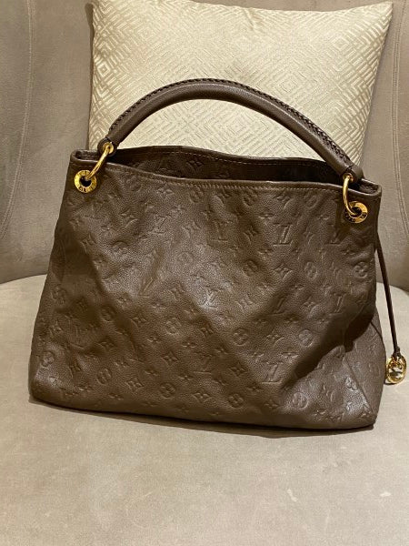 Louis Vuitton Brown Artsy Empreinte Bag