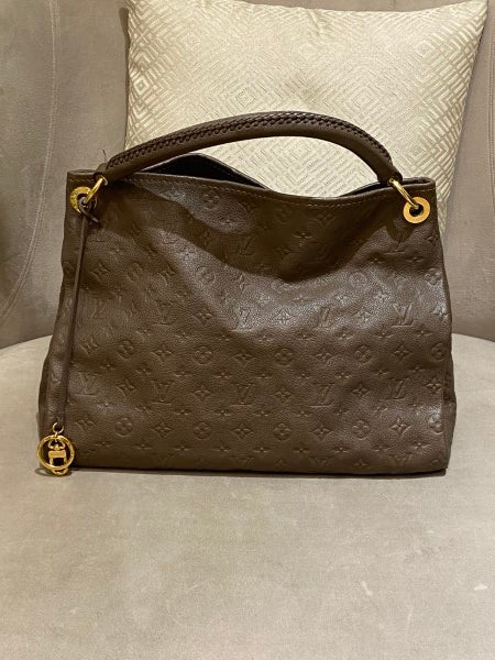 Louis Vuitton Brown Artsy Empreinte Bag