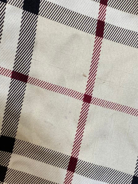 Burberry Bicolor Haymarket Square Silk Scarf