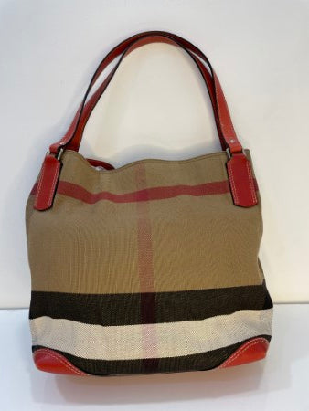 Burberry House Check Red Shoulder Bag