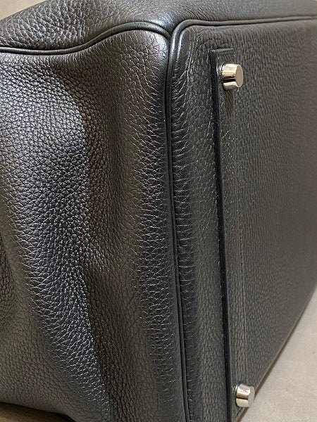 Hermes Black Birkin 40 Bag