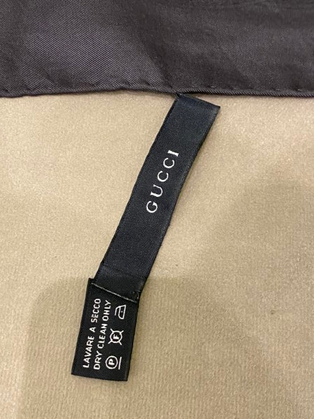 Gucci Multicolor Square Scarf with Chain