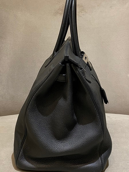 Hermes Black Birkin 40 Bag